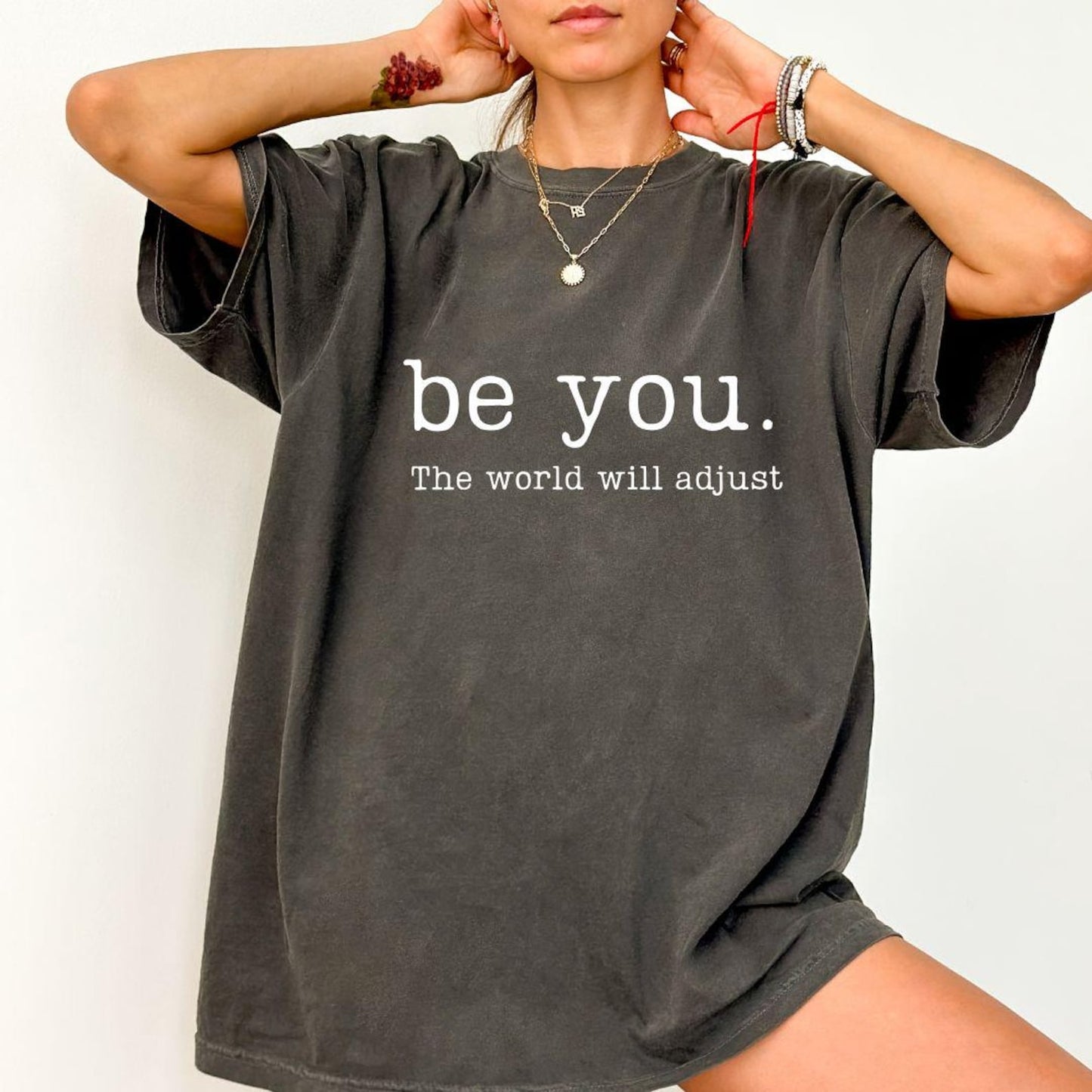 Be You-White- Full Color DTF Transfer - Friday New Releases