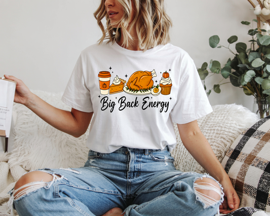 Big Back Energy 2-Full Color-DTF TRANSFER- WHOLESALE