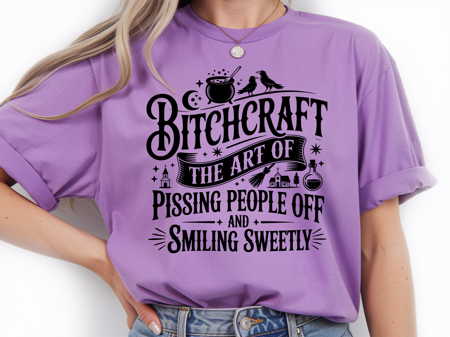 B*ichcraft - Full Color - DTF Transfer - WHOLESALE