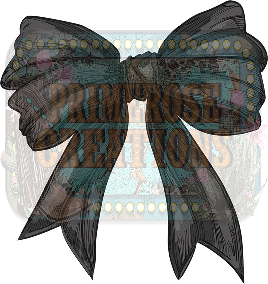 Black Coquette Bow