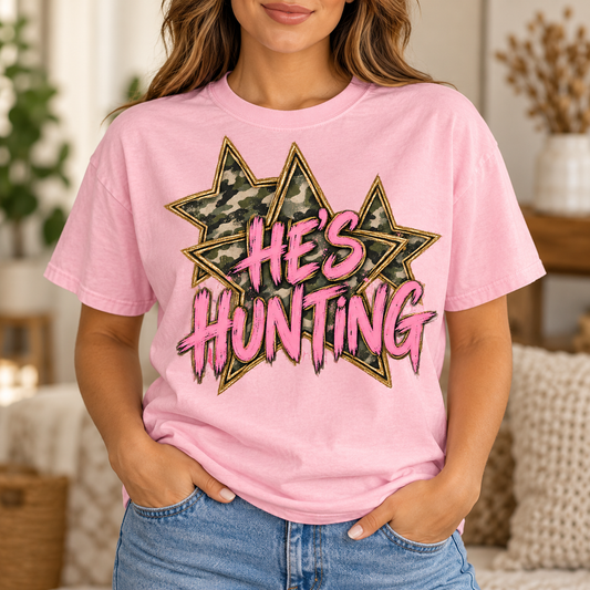 He's Hunting- Full Color DTF TRANSFER