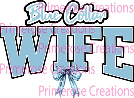 Blue Collar Wife Coquette Bow