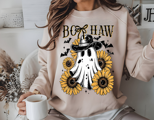 Boo Haw - Full Color DTF Transfer - RTS #8