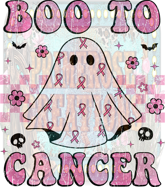 Boo to cancer retro