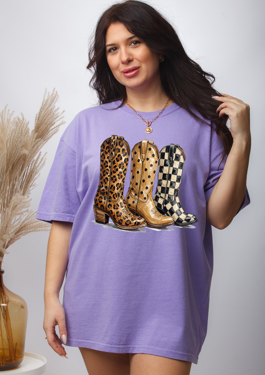 Boots for Walkin - Full Color - DTF Transfer - Thrifty Thursday
