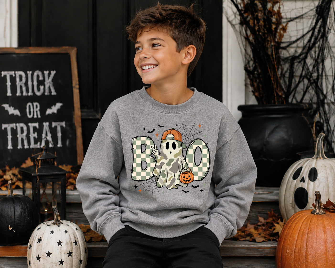 Boy Boo - Youth - DTF Transfer - Flash Grab Friday