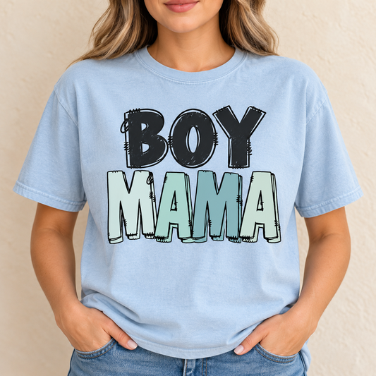 Boy Mama- Full Color DTF TRANSFER
