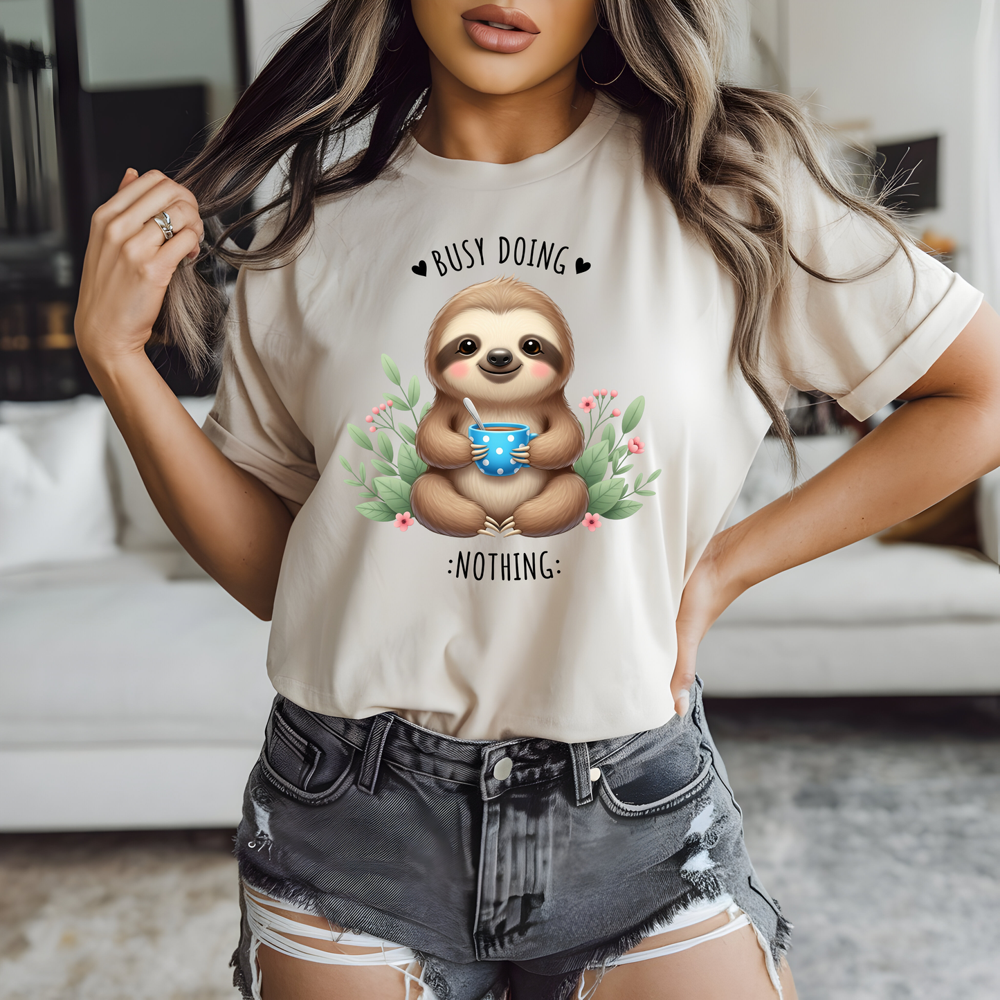 Busy Doing Nothing- DTF TRANSFER - WHOLESALE