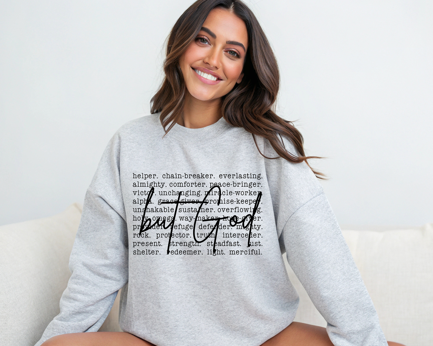 But God- Single Color- DTF TRANSFER- WHOLESALE