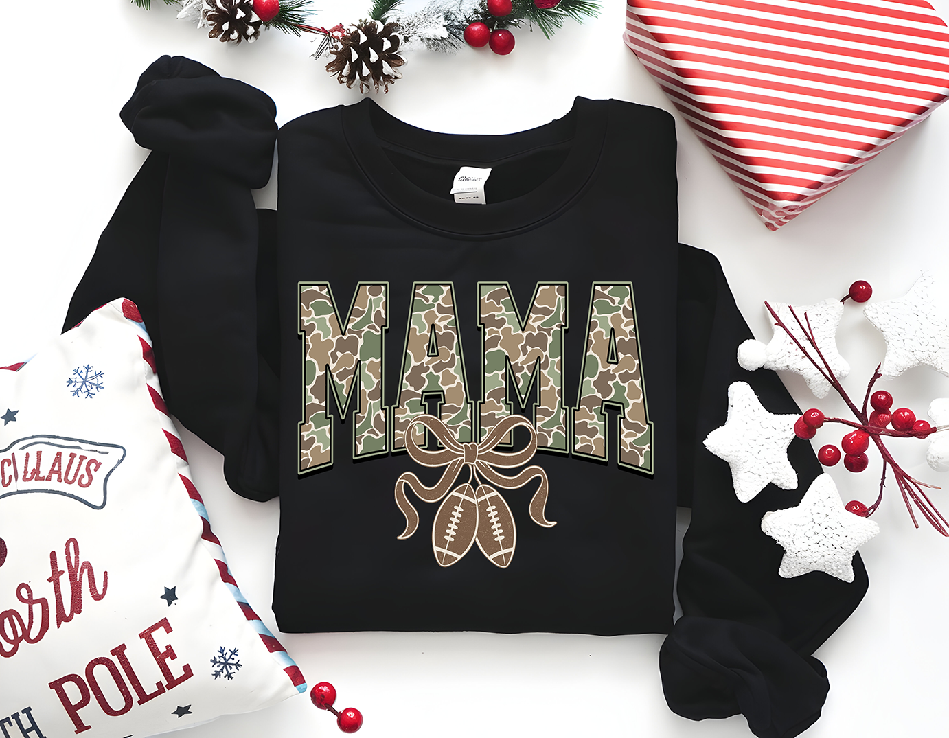 Camo Mama-Full Color DTF Transfer -RTS#39