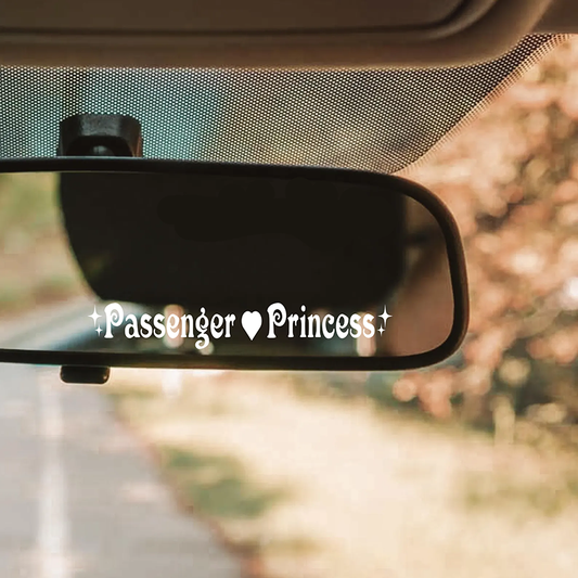 Passage princess- Mirror Sticker UVDTF-2-5 Business Days