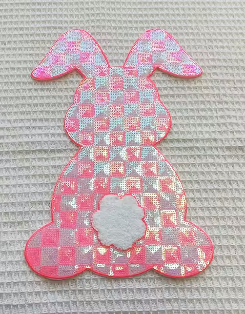 Checkered Bunny - Sequin - Adult- (EXCLUSIVE)