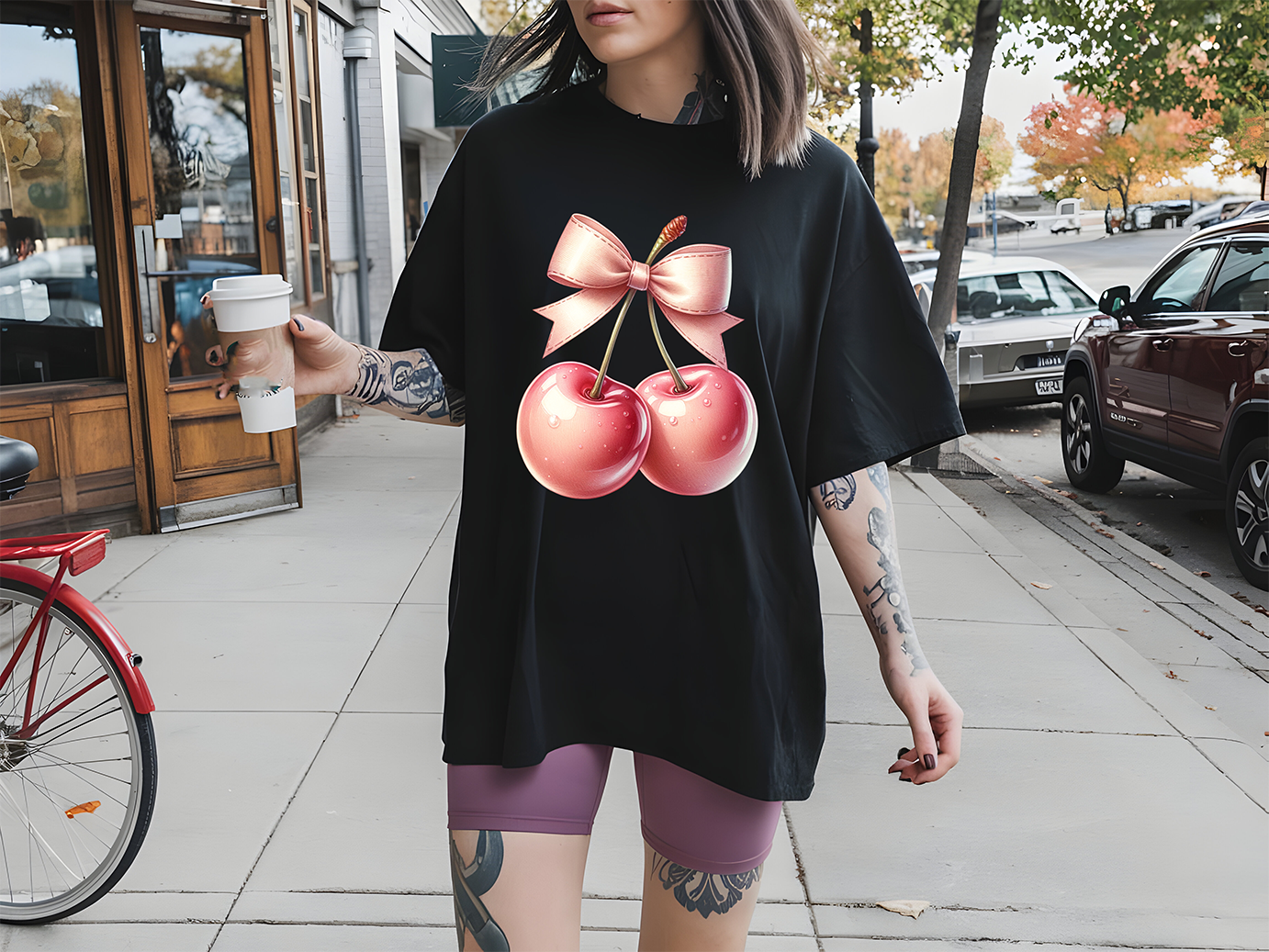 Cherry Girly - DTF TRANSFER