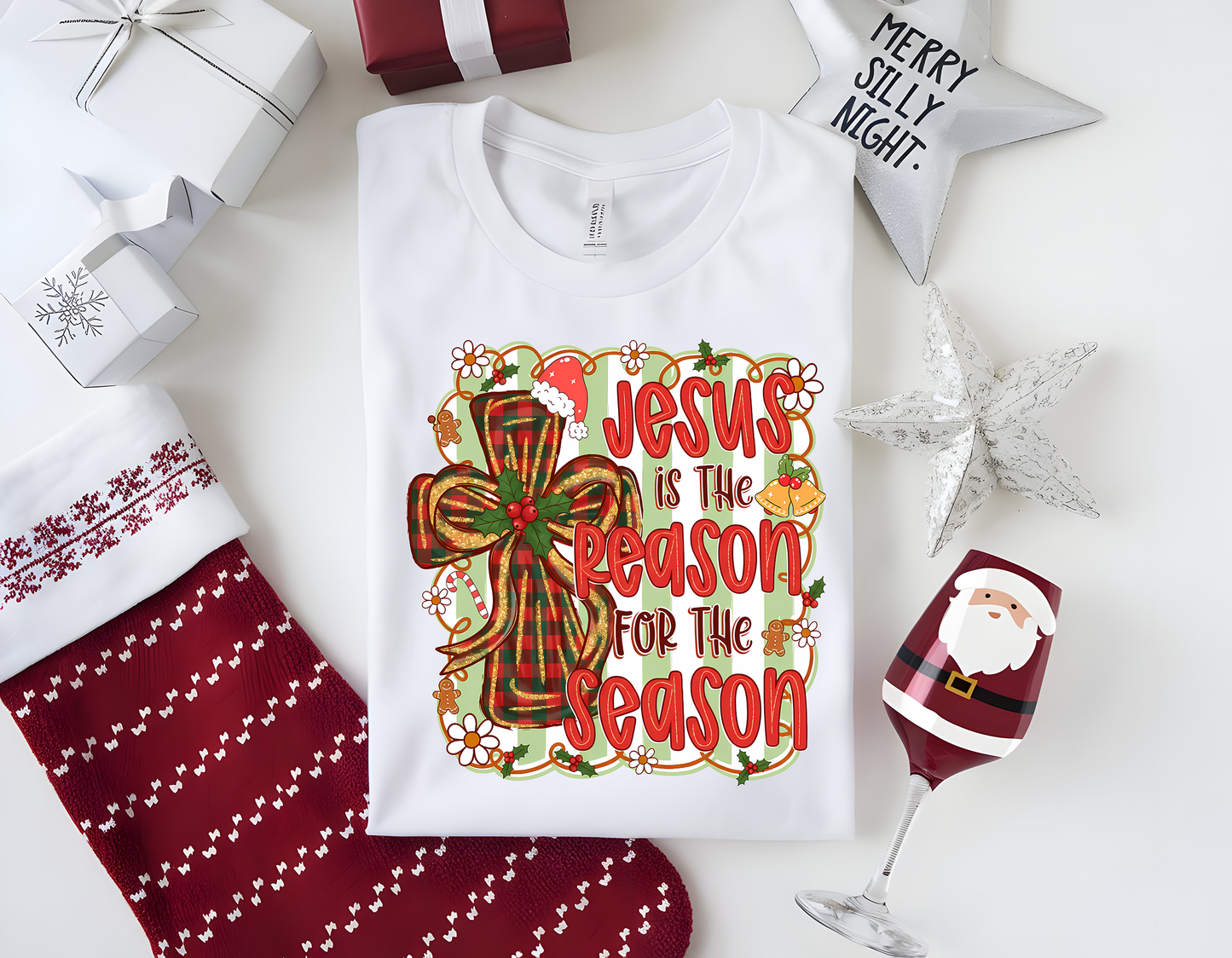Chrisitan-Christmas-Full Color-DTF TRANSFER- WHOLESALE