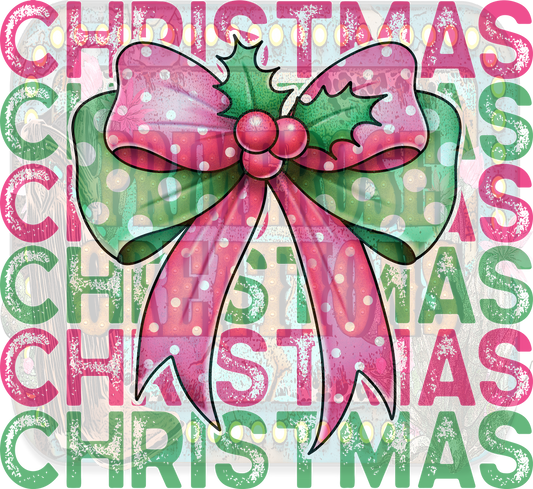 Christmas Repeat Pink&Green