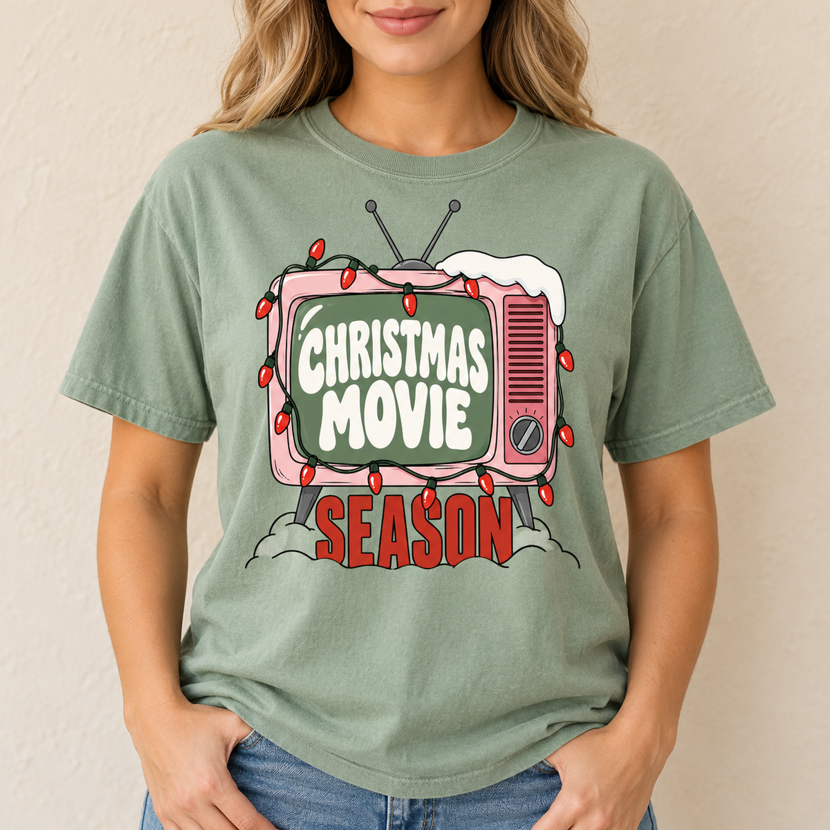 Christmas Movie Season- Full Color DTF TRANSFER