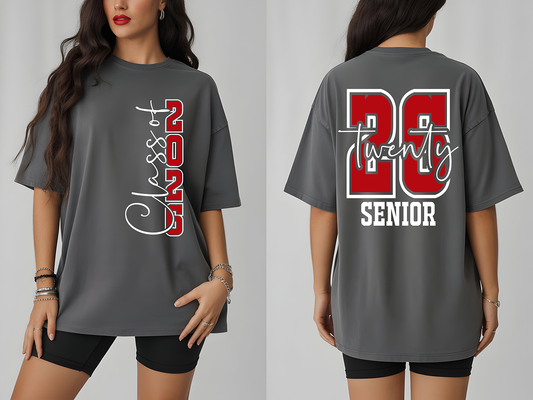 Class of 2026 - Front & Back - DTF TRANSFER