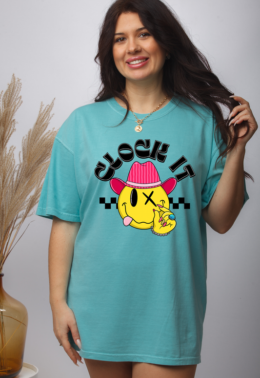 Clock It - Full Color - DTF Transfer - Flash Grab Friday