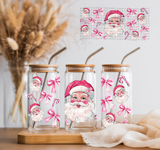 Coquette Santa -16 oz UVDTF Wrap-2-5 Business Days