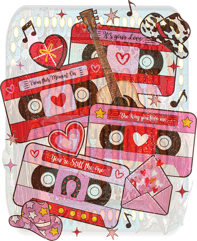 County Music Valentine Cassette