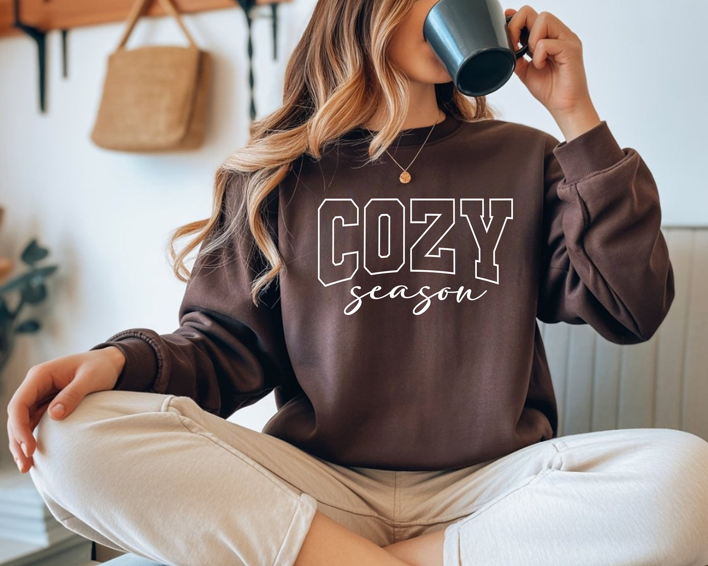 Cozy Season white-Full Color-DTF Transfer-2-5 Business Days