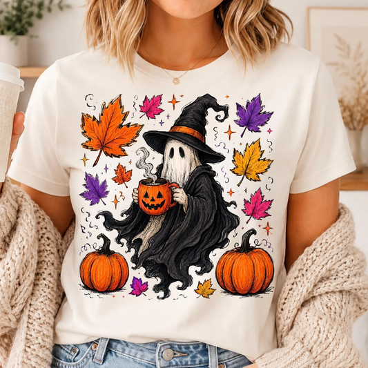 Cute Halloween Ghost - DTF Transfer - Flash Grab Friday