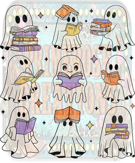 Cute Reading ghost