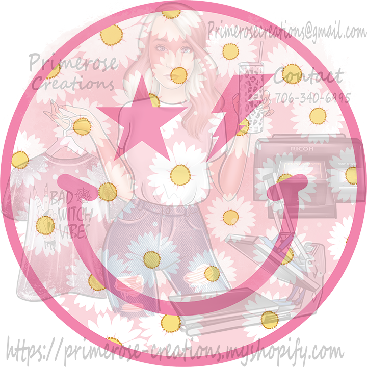 Pink Daisy Smiley