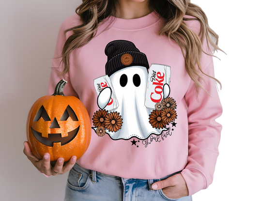 Diet C Ghostie- Full Color DTF Transfer - Friday New Releases