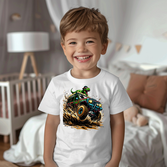 Dinosaur off Road Dino-YOUTH-DTF TRANSFER