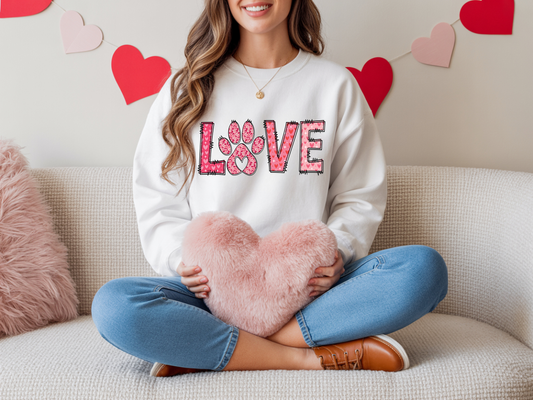 Dog Love-Full Color-DTF Transfer-2-5 Business Days