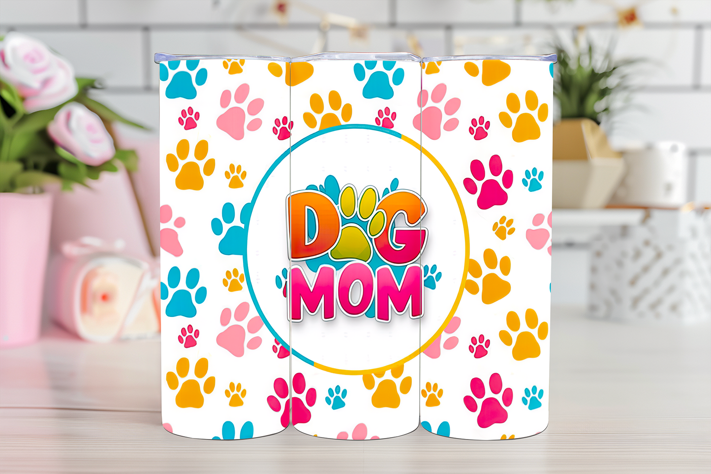 Dog Mom Paws - 20oz Sublimation