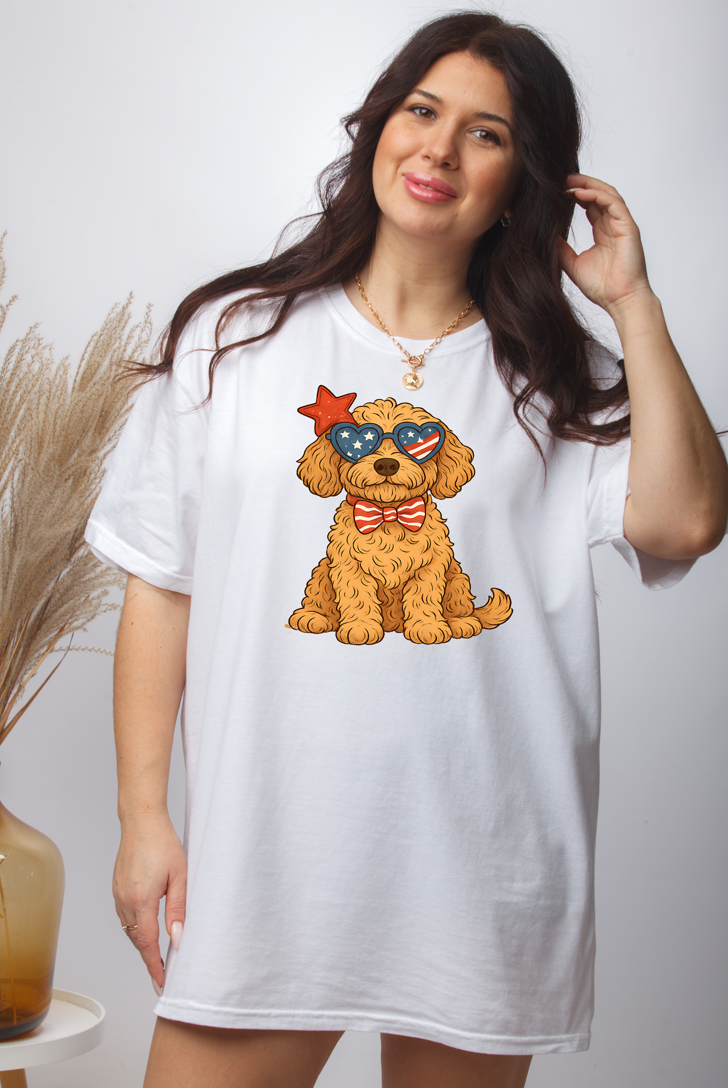 Dog Patriotic - Adult - DTF TRANSFER