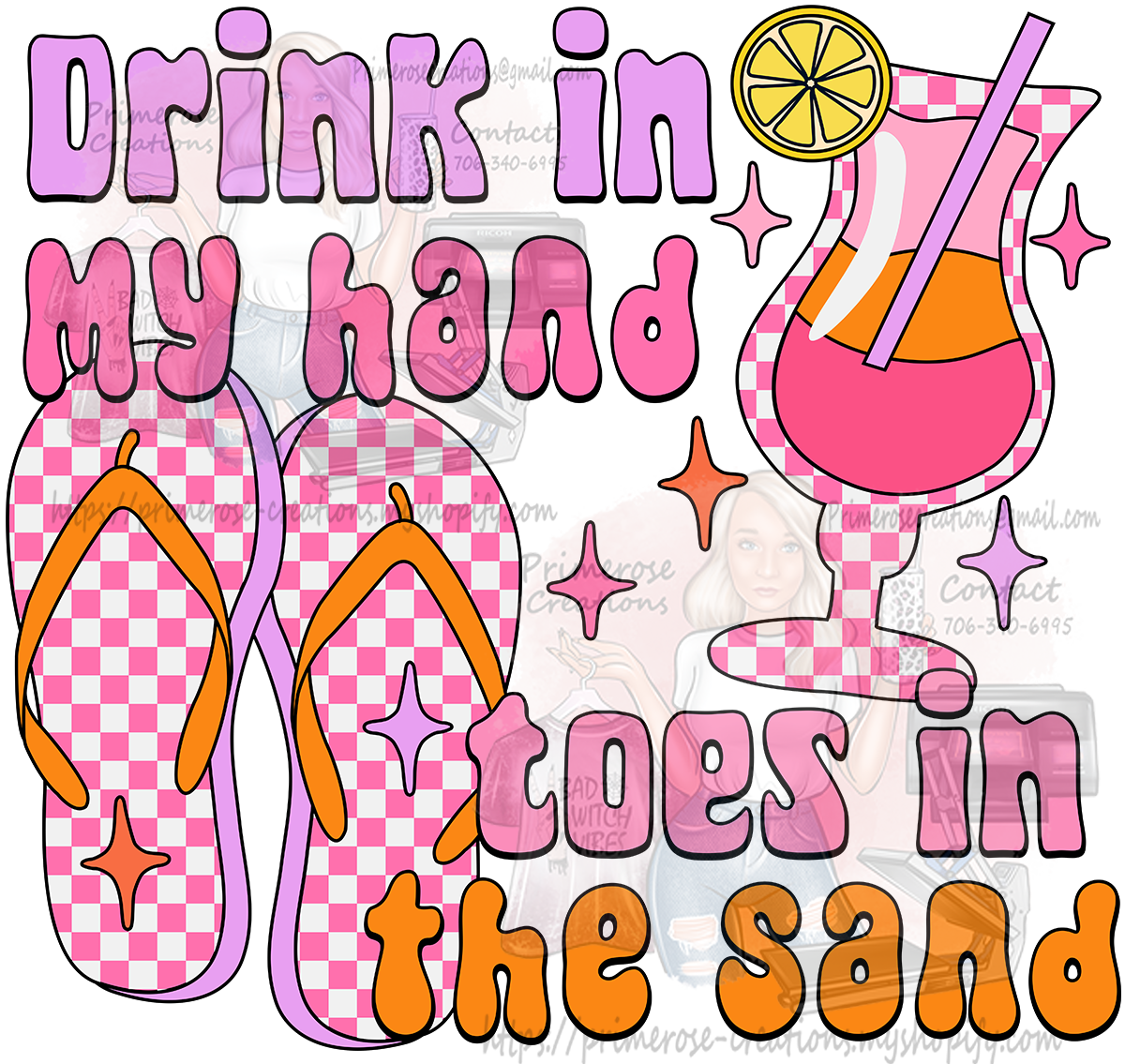 Drink In My Hand Toes In The Sand