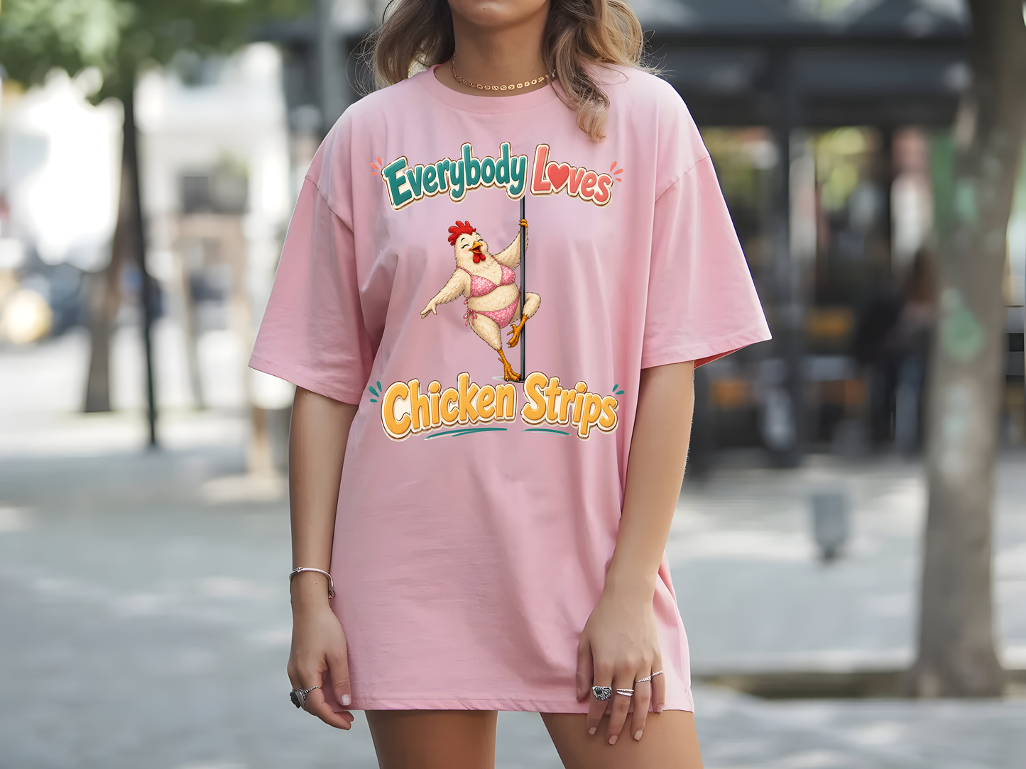 Everybody Loves Chicken Strips- DTF TRANSFER - WHOLESALE