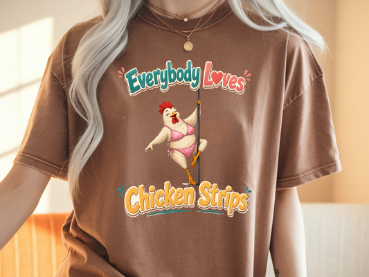 Everybody Loves Chicken Strips- DTF TRANSFER - WHOLESALE