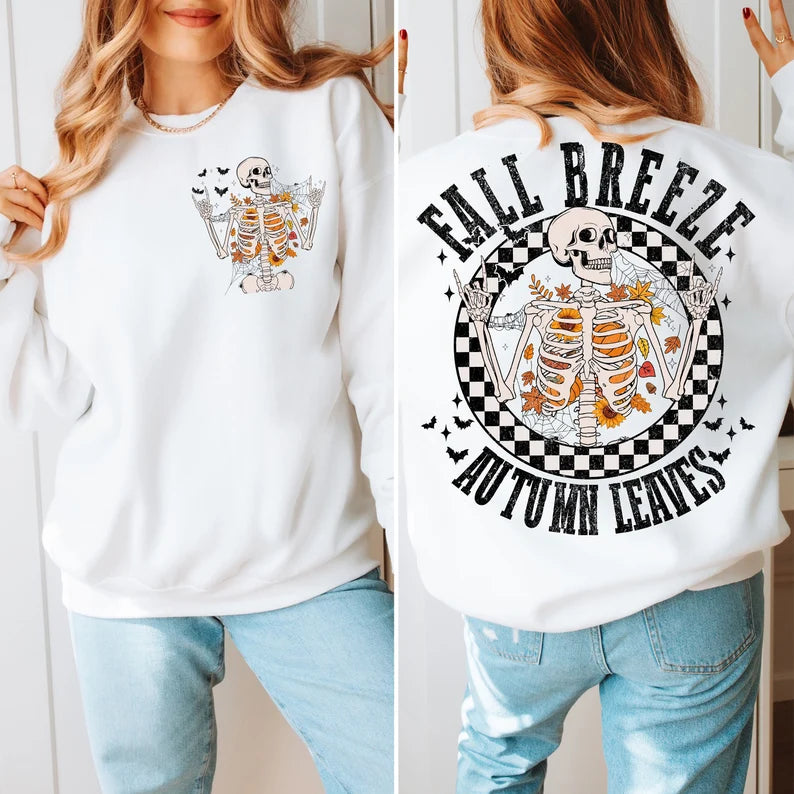 Fall Breeze W Pocket - Full Color - DTF Transfer - Flash Grab Friday