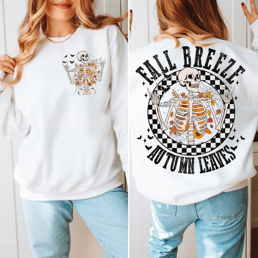 Fall Breeze W Pocket - Full Color - DTF Transfer - Flash Grab Friday