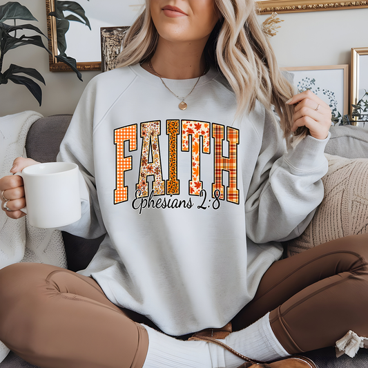 Fall Faith- Full Color DTF Transfer - Friday New Releases