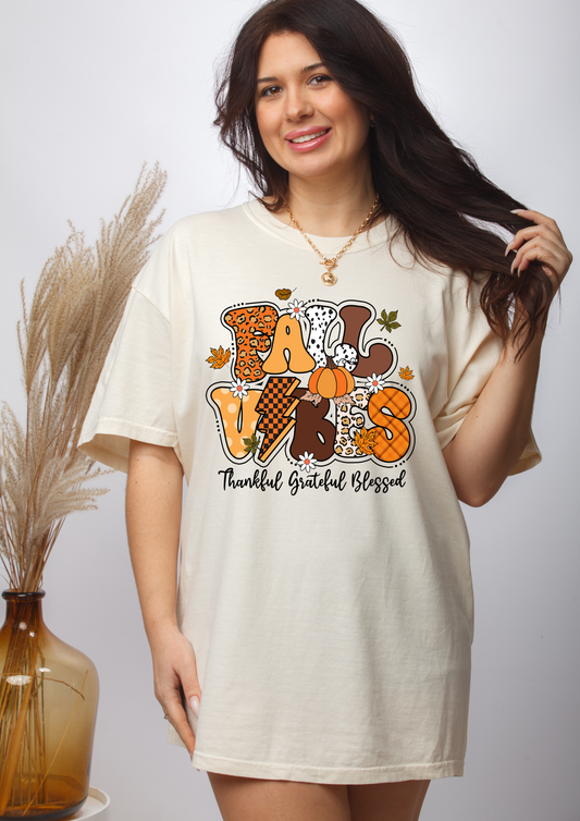 Fall Vibes -Full Color- DTF Transfer