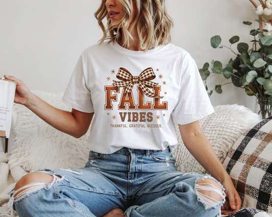 Fall Vibes 2 - Full Color - DTF TRANSFER - 2-5 Business Days