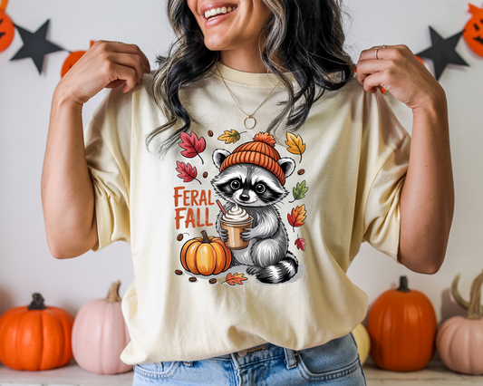 Feral Fall-Full Color -DTF TRANSFER- WHOLESALE