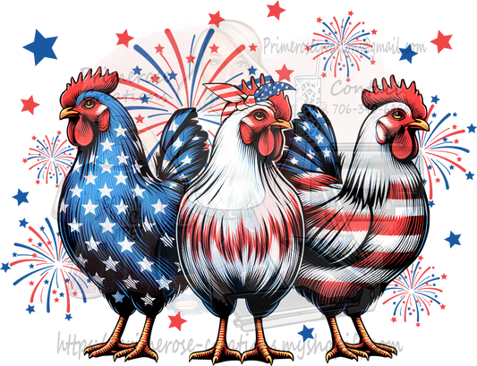 Firework Chickens