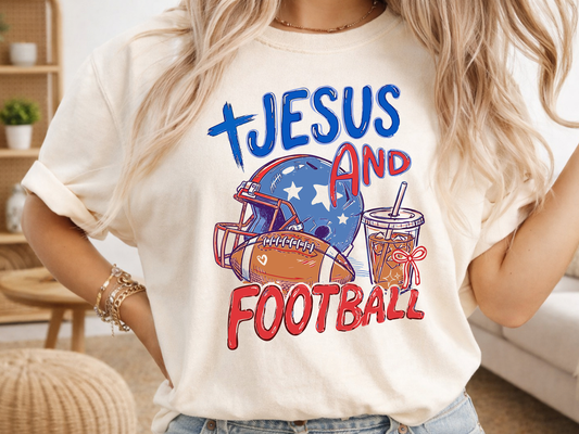 Football - Full Color DTF Transfer - 2-5 Business Days