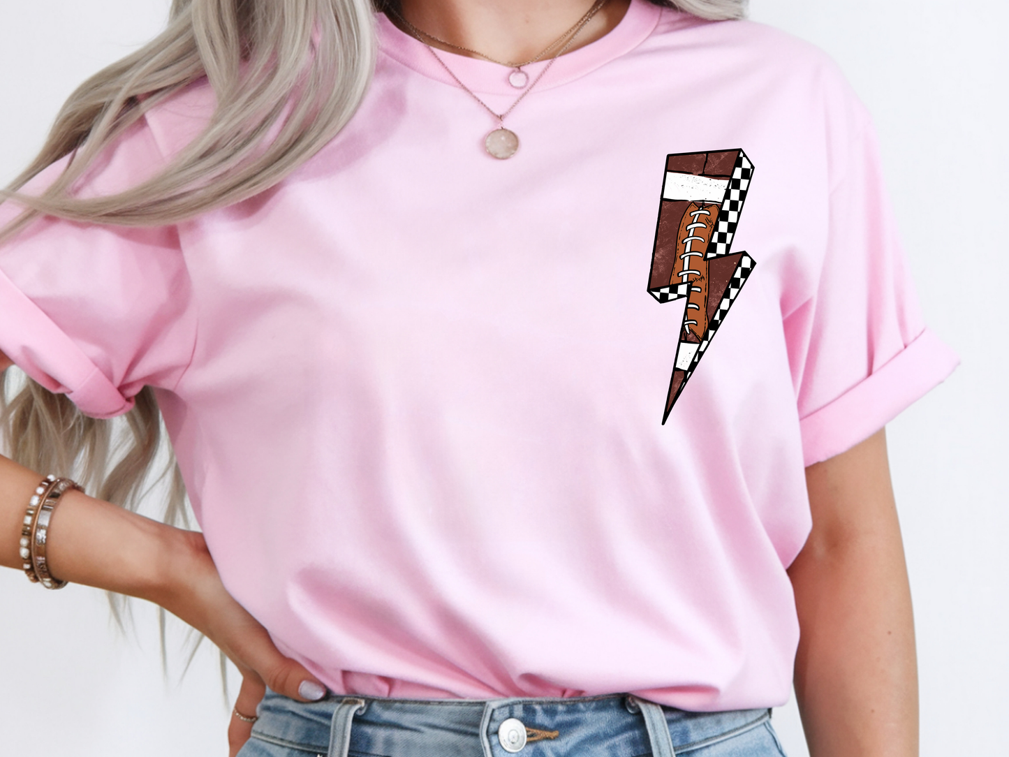 Football Groovy w/ Pocket - DTF TRANSFER - WHOLESALE