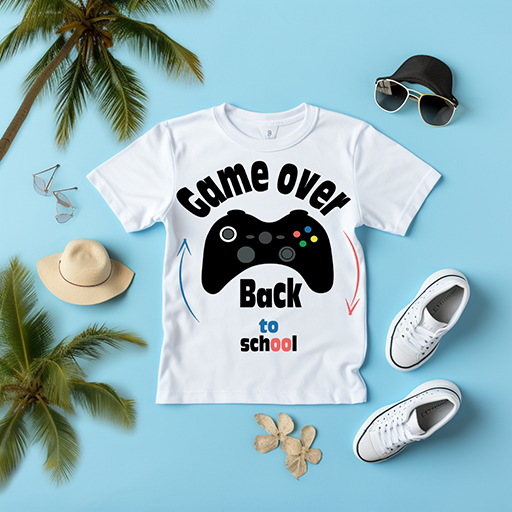 Game Over Back-Youth- DTF Transfer