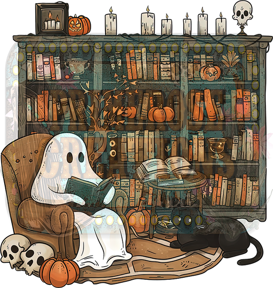 Ghostie and Books