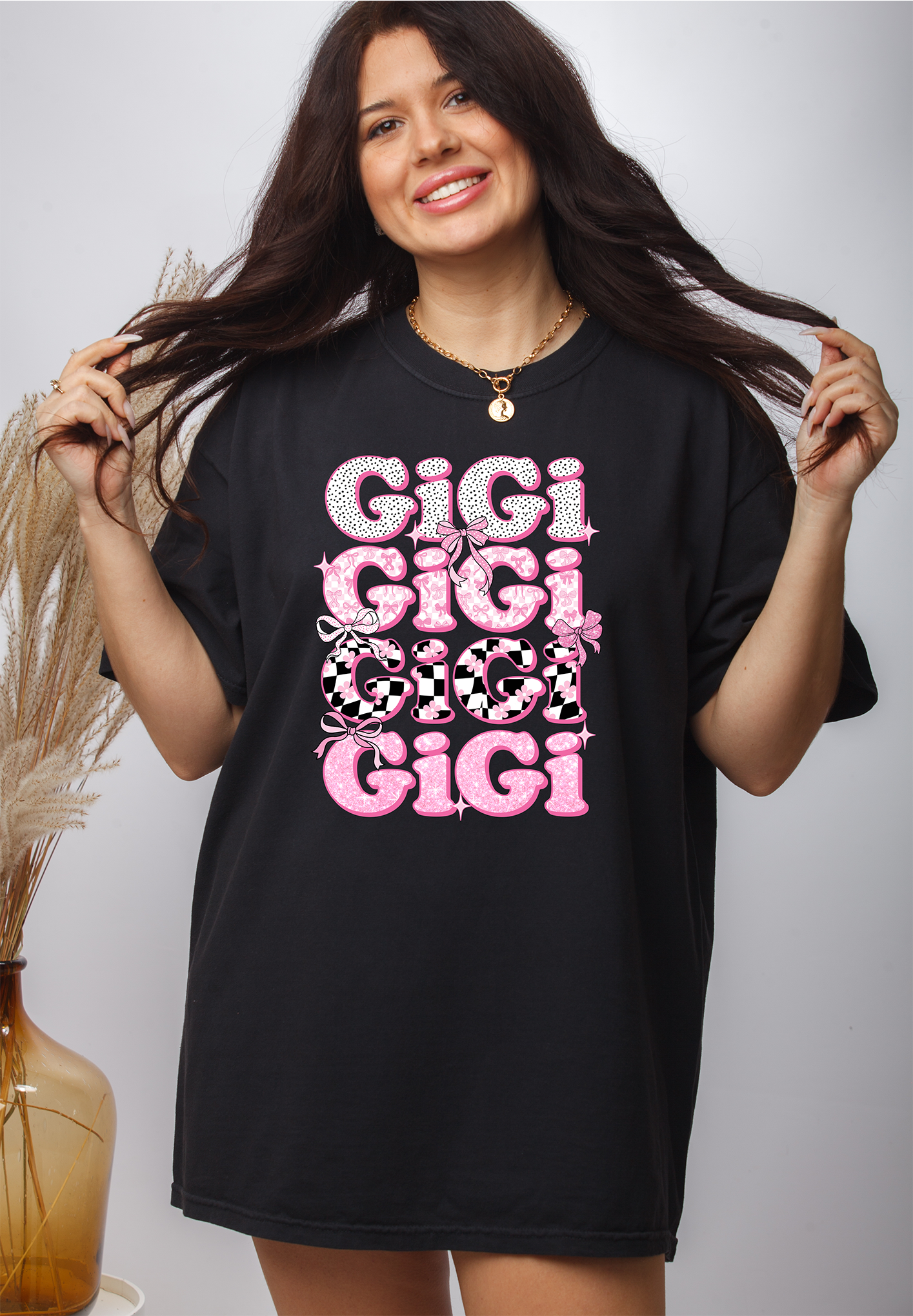 GiGi Pink- DTF TRANSFER