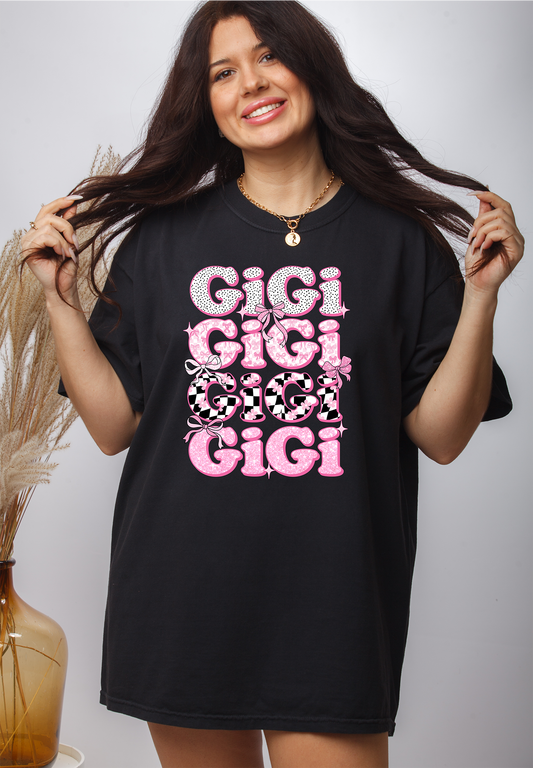 GiGi Pink- DTF TRANSFER