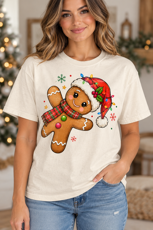 Funny Gingerbread Girl - DTF Transfer - 2 to 5 business days